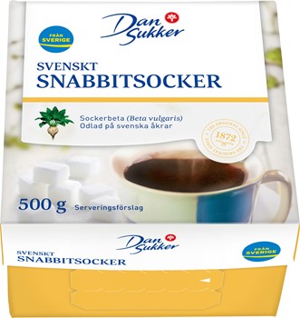 Snabbitsocker Bordsförpackning